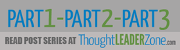 Part 123 post series at thought leader zone